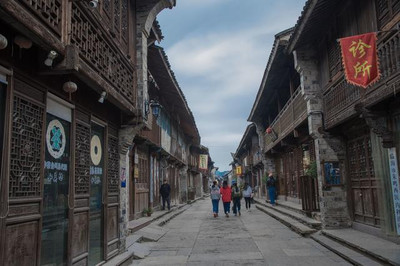 紫阳古街,千年台州府城的缩影