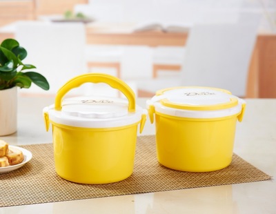 2014年创意青花瓷饭盒 厂家批发定制与促销礼品解决方案